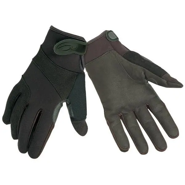 StreetGuard Tactical Gloves – Kevlar-Reinforced, Black, Large Size