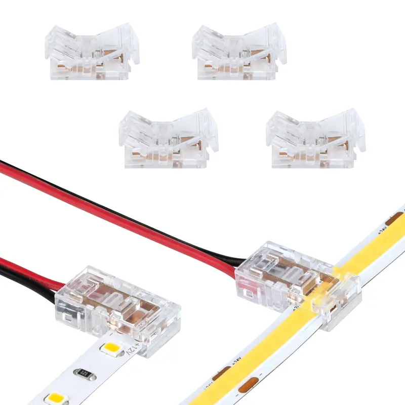 SureLock Pro 2-Pin T-Corner Wire-to-Tape LED Strip Light Connectors