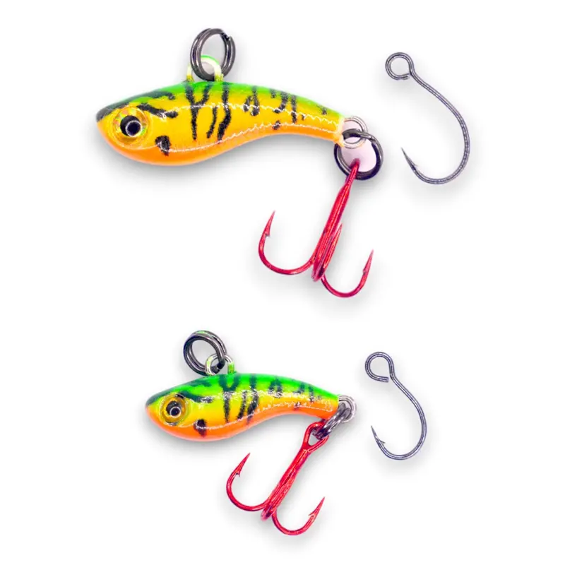 T-Rip Firetiger Mini Vibe Bait – Tungsten Core