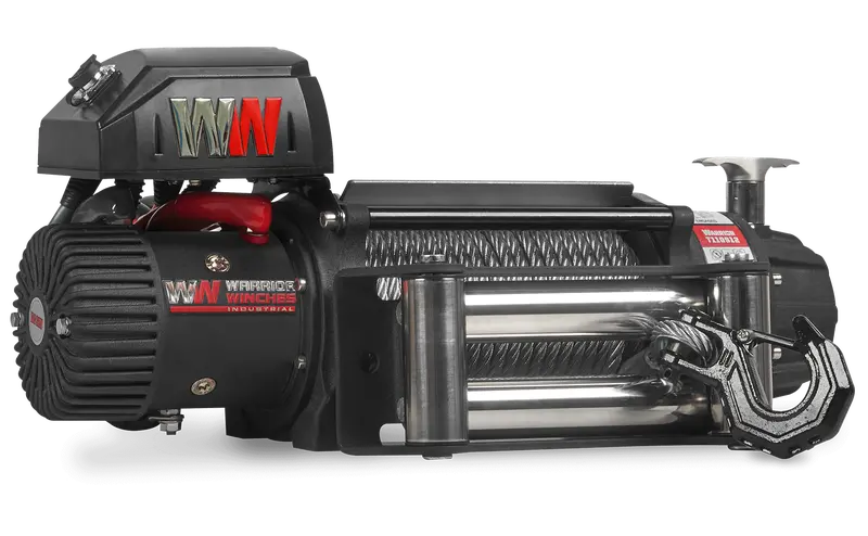 T1000 12,500 lb Severe-Duty 12V Winch with Steel Line
