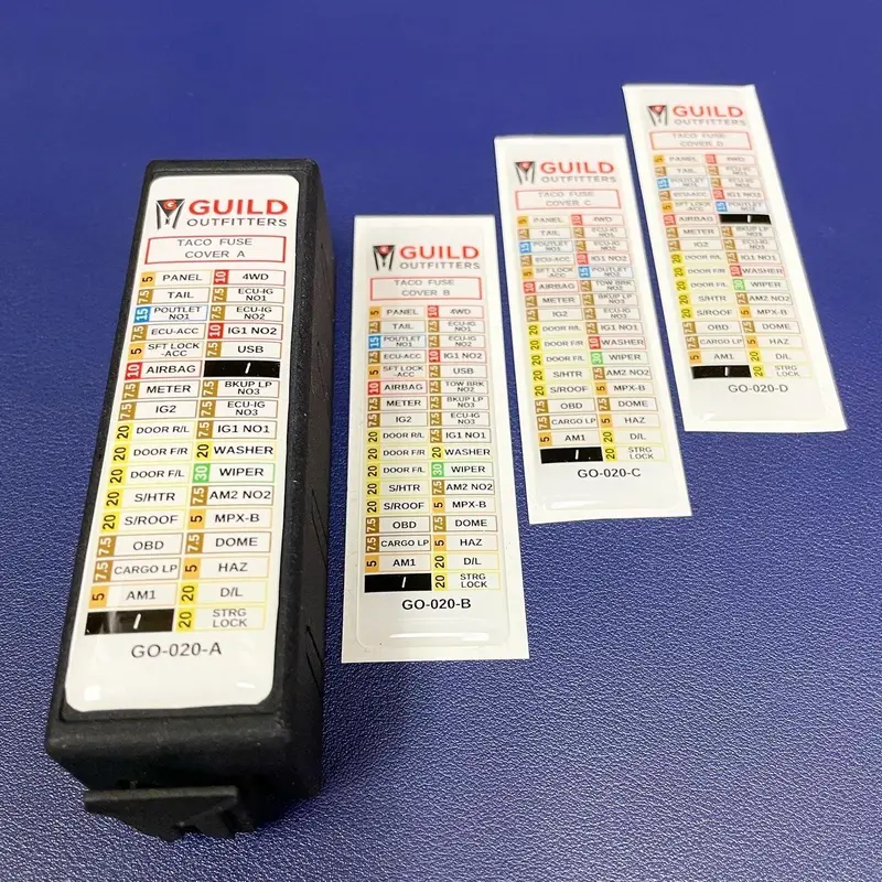 Taco-Style Extended Fuse Cover for Compact Installations