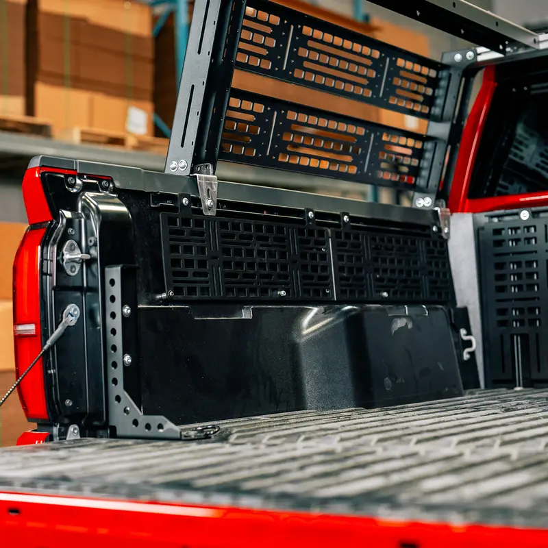 Tacoma 2024+ Side Bed MOLLE System – Modular Gear Mounting Platform