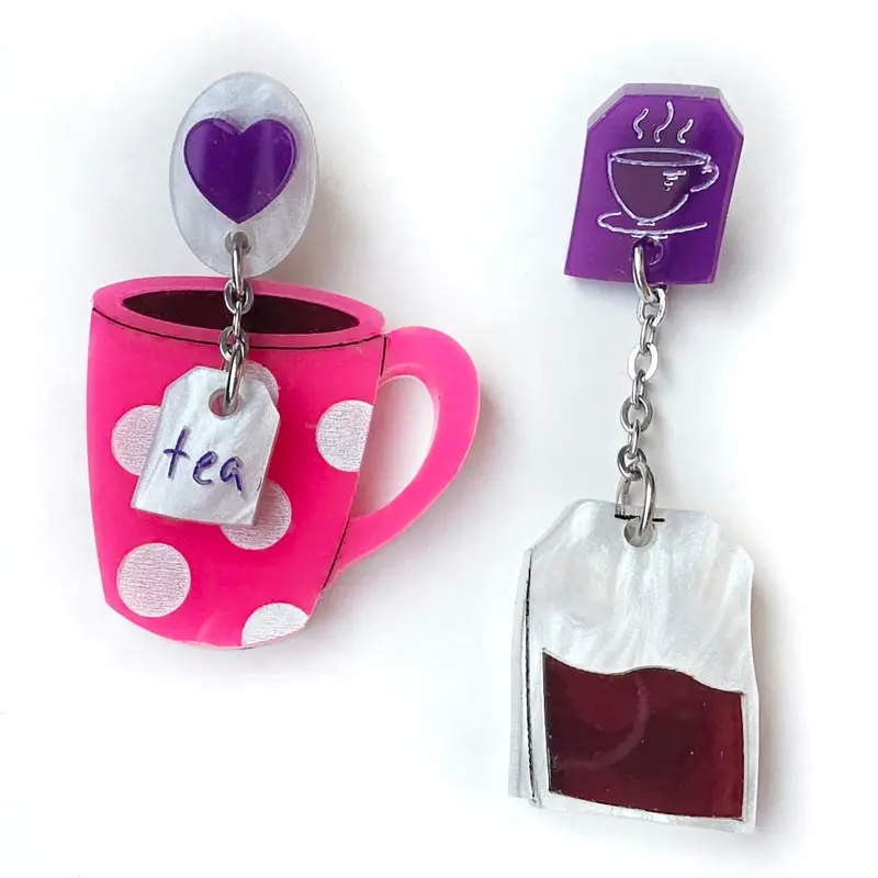 Tea and Herbal Infusion Earrings