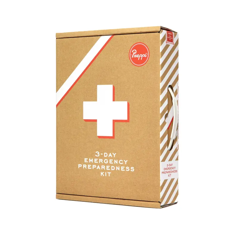 The Preppi GoBox – Individual 3-Day Emergency Survival Kit
