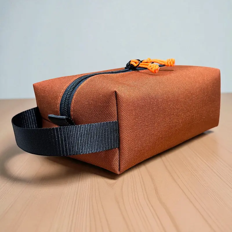 Timberline Cordura® Dopp Kit – Handcrafted Toiletry & Utility Bag (9″x4″x3″)