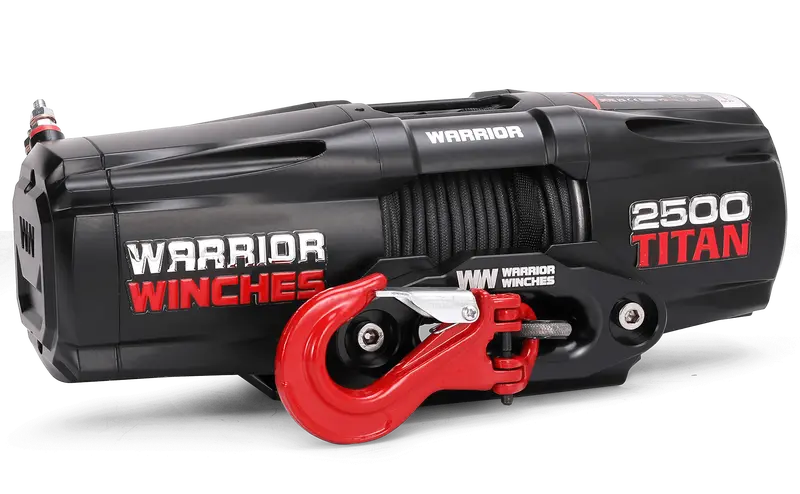 Titan 2,500 lb 12V Electric Winch with Synthetic Cable