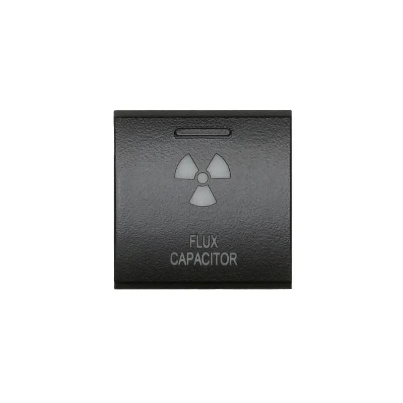 Toyota OEM Square-Style “FLUX CAPACITOR” Illuminated Switch