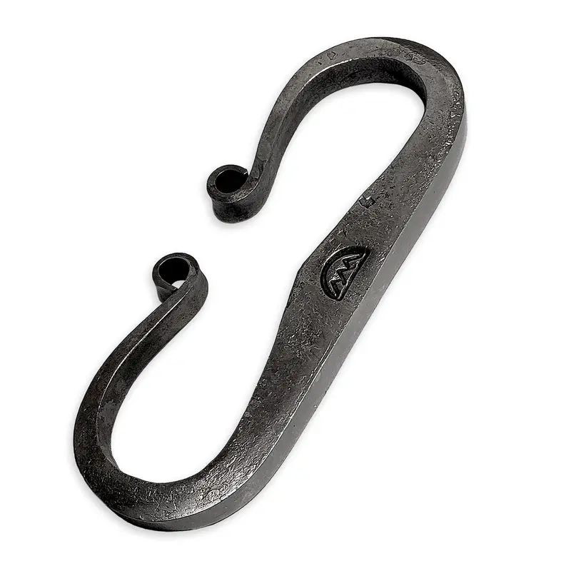 Traditional Hand-Forged Flint & Steel Firestarter – High-Carbon Steel