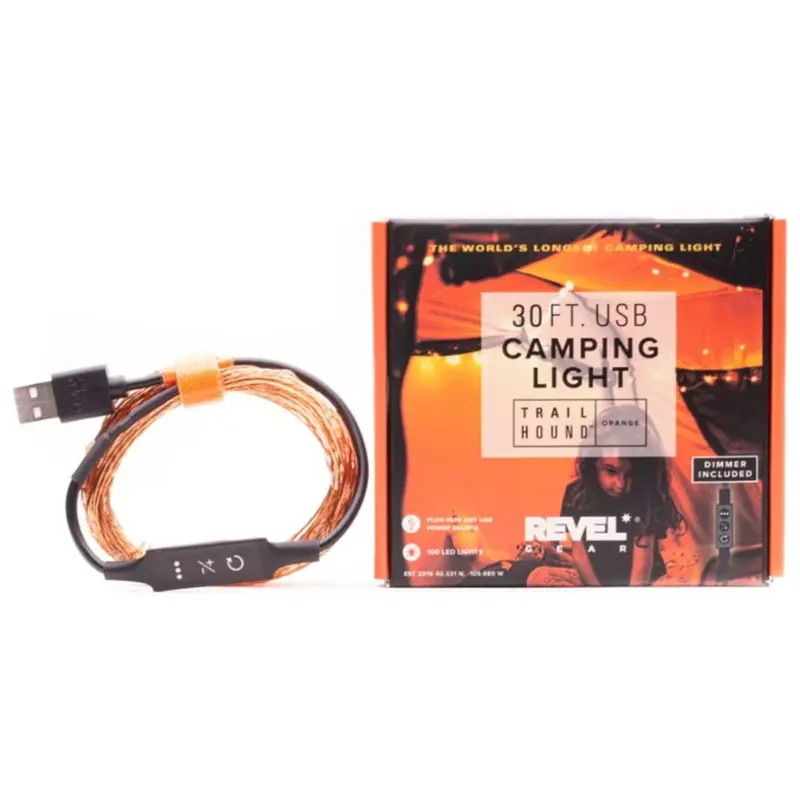TRAIL HOUND™ 30-Foot Adjustable Camping Light String
