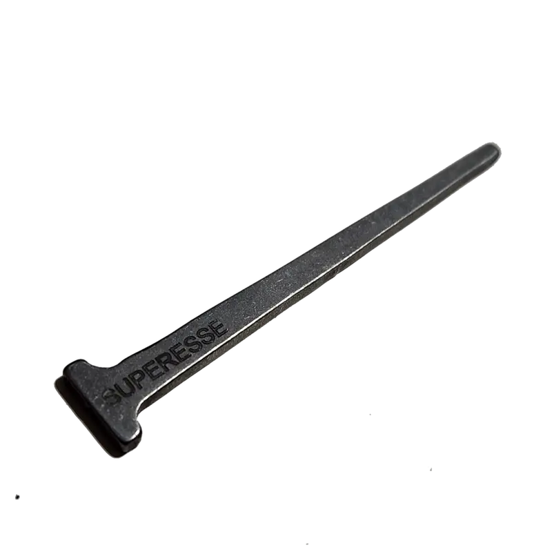 Trail Shelter Nail: Dual-Material Titanium-Steel Spike for Tarp Rigging and Field Tasks