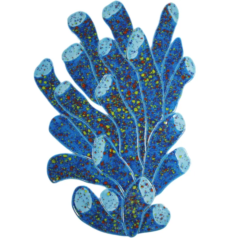 Tube Coral Pool Mosaic – 21″ x 14″