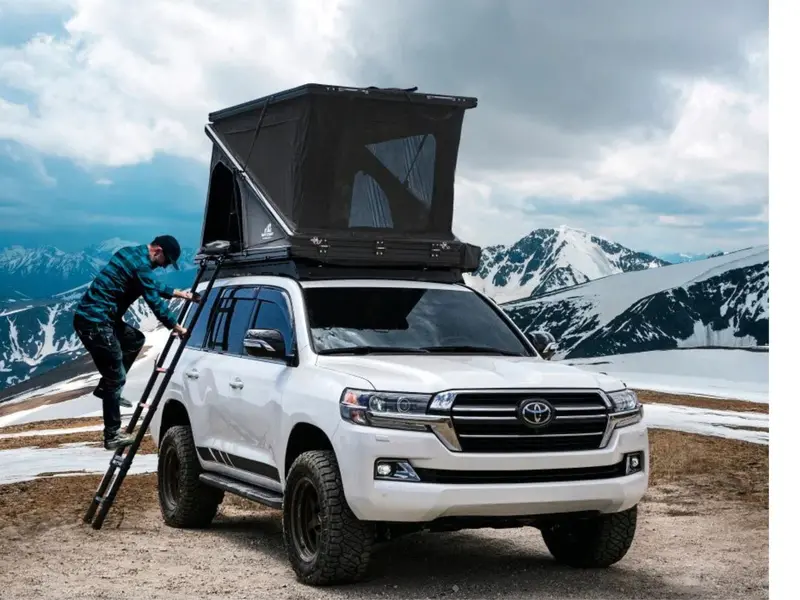 Tuff Stuff Alpine Fiftyone Aluminum Rooftop Tent – 2-Person Shell