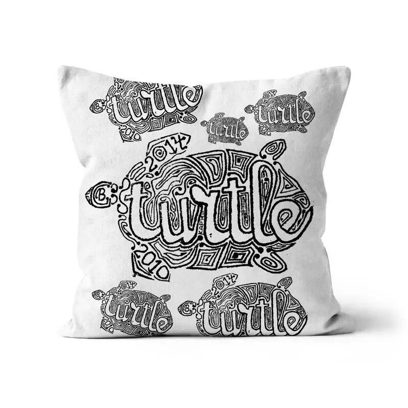 Turtle-Themed Decorative Cushion – AQUA HMP2