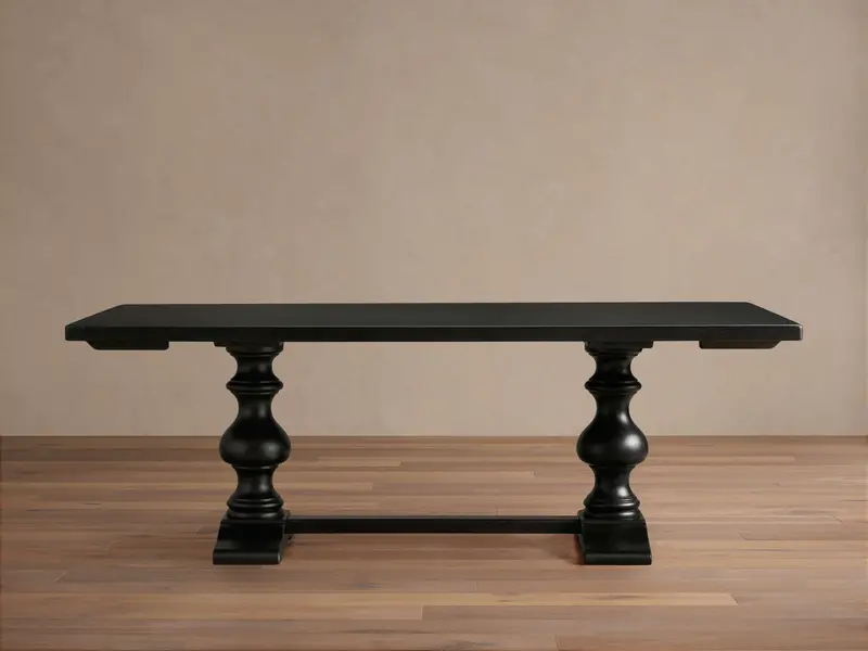 Tuscany Extendable Dining Table – Midnight Finish