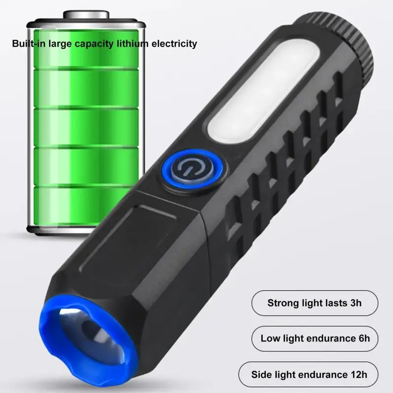 Ultra-Portable Emergency Flashlight – Lightweight, High-Lumen Pocket Torch for Camping, Home & On-the-Go Safety