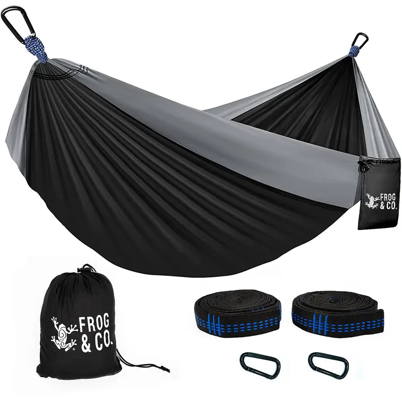 Ultralight Portable Camping Hammock with Tree Straps