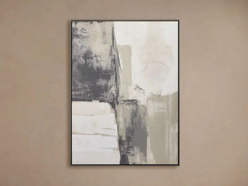 Up and About Contemporary Framed Wall Art