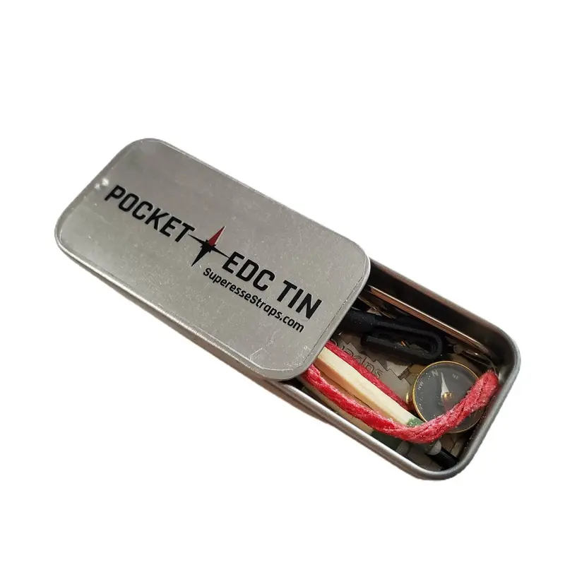 Upgrade Option: Modular EDC Pocket Tin — Expandable Survival Storage System