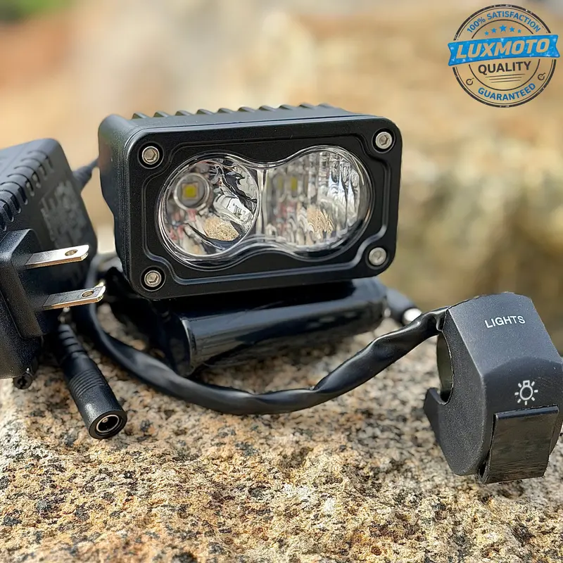 Value Pack: Rechargeable Baja Light & Horn with Battery and Charger