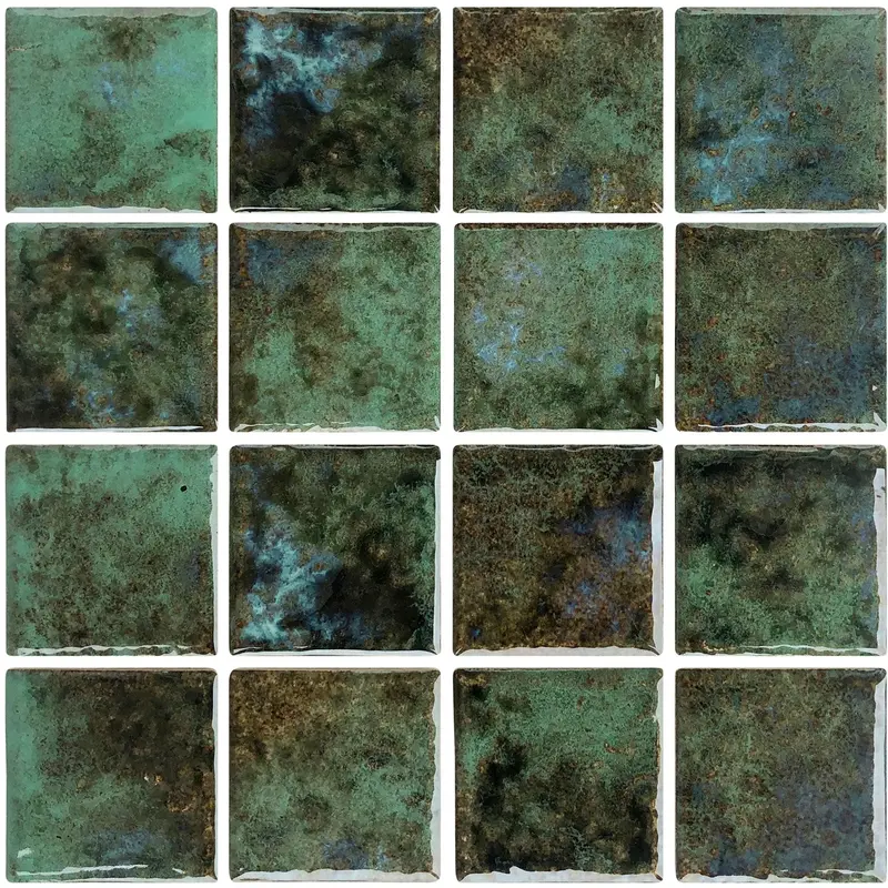Verde 3″ x 3″ Frost-Resistant Porcelain Pool Tile