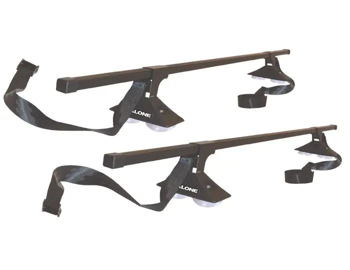 VersaRail Bare-Roof Steel Roof Rack System – 58″ Square Crossbars