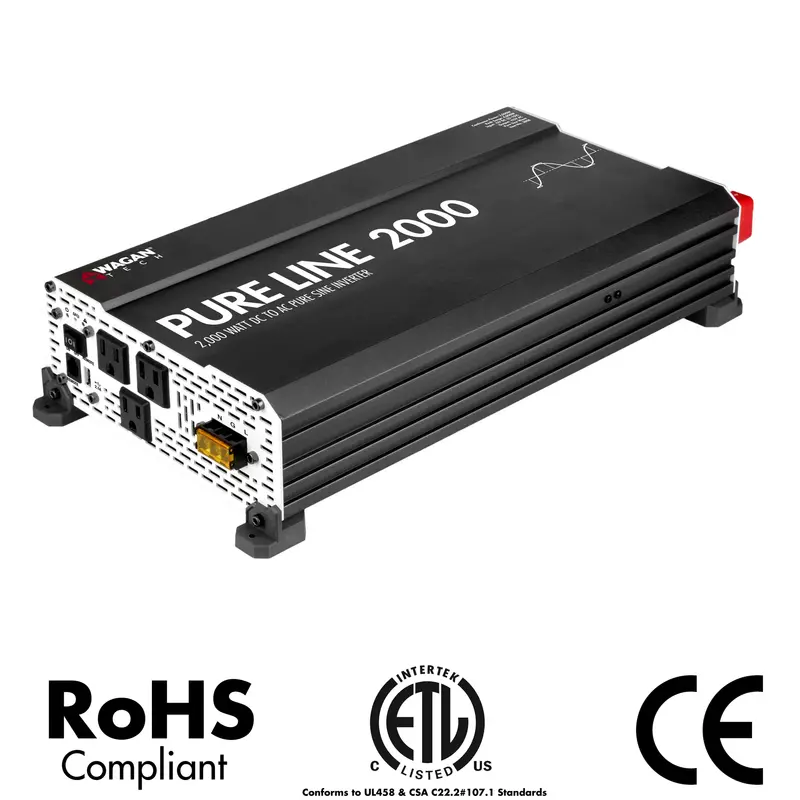 Wagan Pure Line 2000W Pure Sine Wave Power Inverter