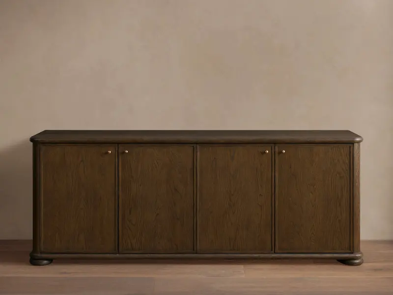 Warby Contemporary Sideboard with Wood Finish