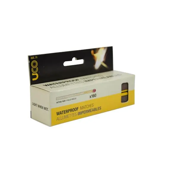 Water-Resistant Safety Matches – 4-Pack