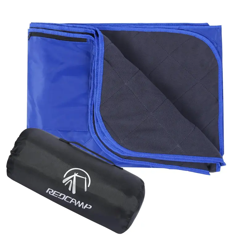 Waterproof Outdoor Blanket with Warm Fleece Backing – Picnic & Camp Ready