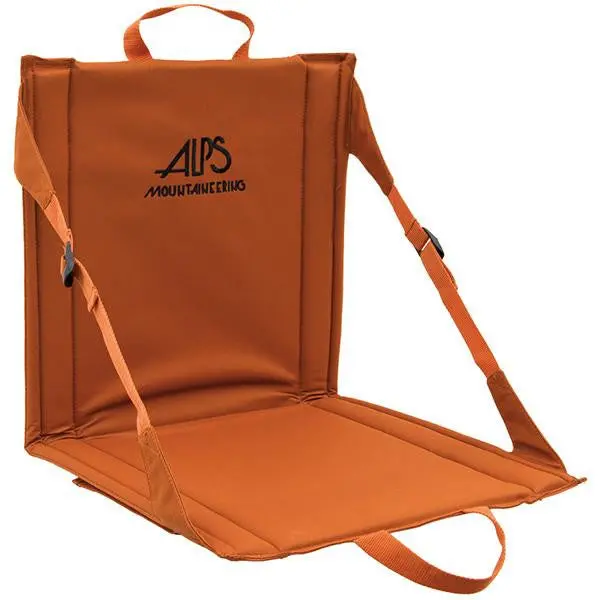 Weekender Folding Stadium Seat – Rust-Colored Portable Bleacher Chair