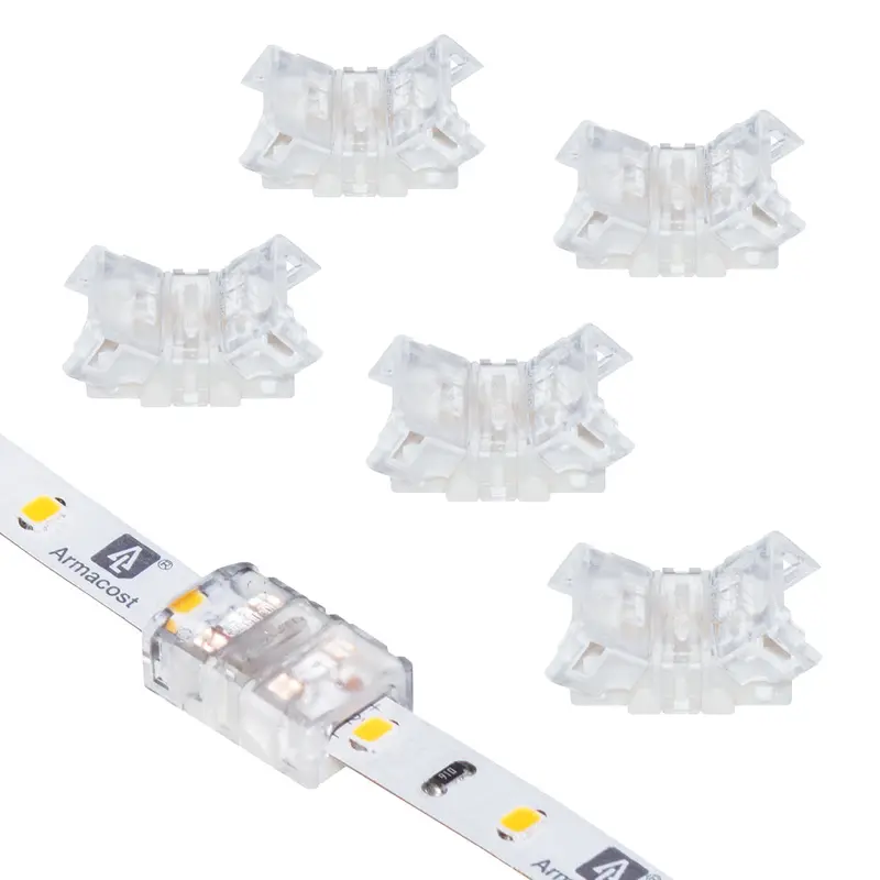 WireGrip 2-Pin LED Strip Splice Connector – Tape-to-Tape Connection