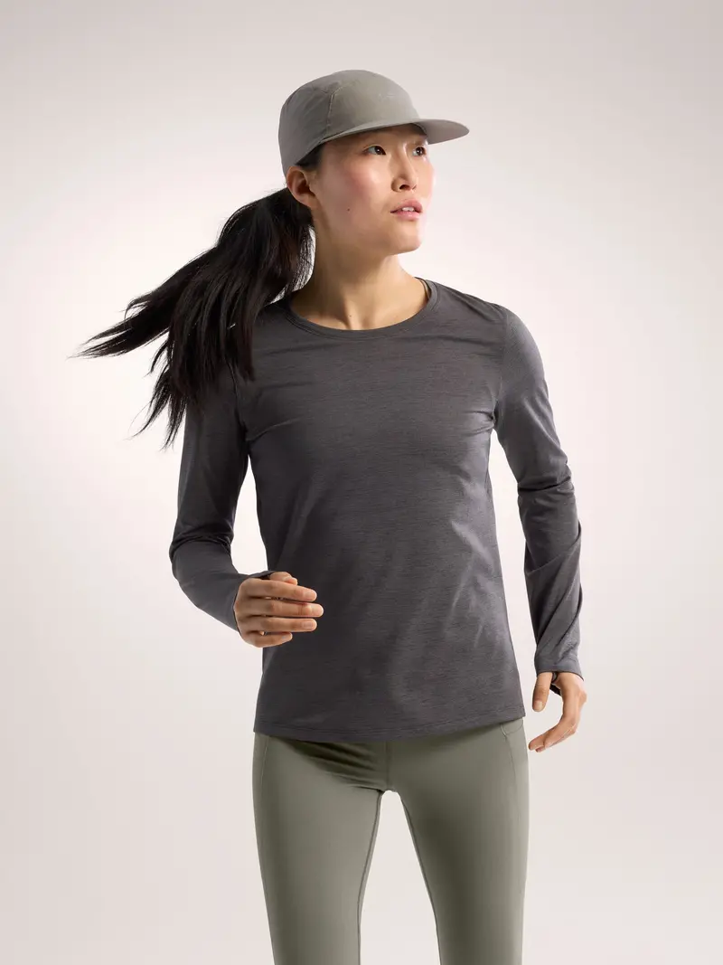 Women’s Taema Long-Sleeve Crew Neck Performance Top