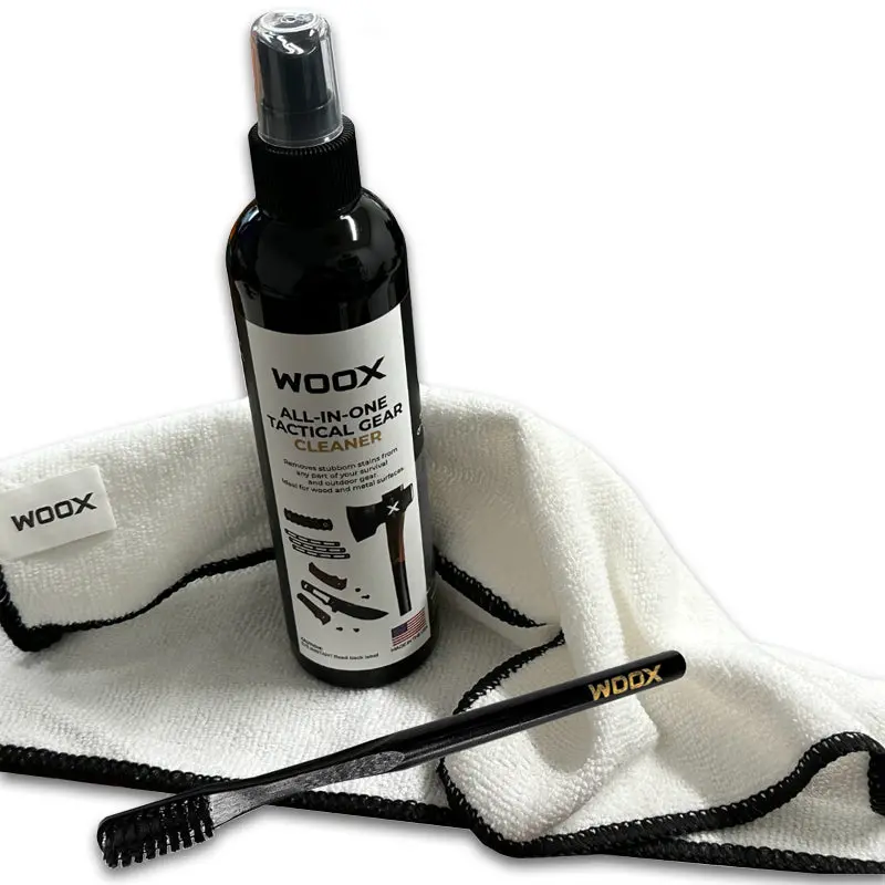 WOOX All-in-One Tactical Gear Cleaner – Multi-Surface Decontamination Formula