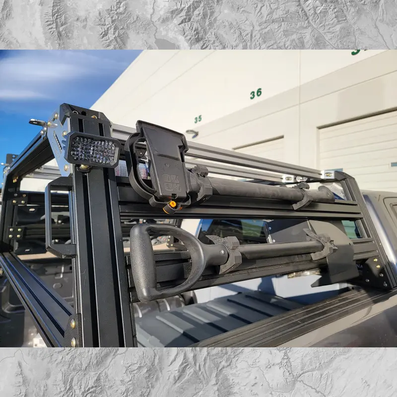 XTR1 Bed Rack for Nissan Titan with Retrax XR Cover Support