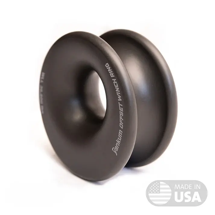 Yankum Offset Snatch Ring for Winch Line Alignment