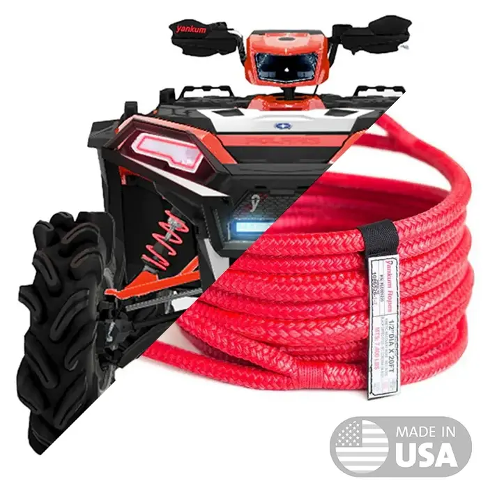 Yankum Racer 1/2-Inch Kinetic Recovery Rope