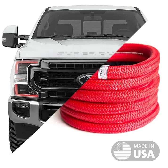 Yankum Ropes 1″ Kinetic Recovery Rope – Rattler Series