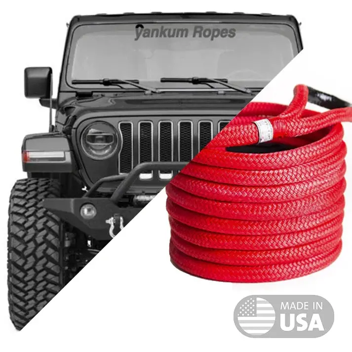 Yankum Ropes 7/8″ Kinetic Recovery Rope – Python Series