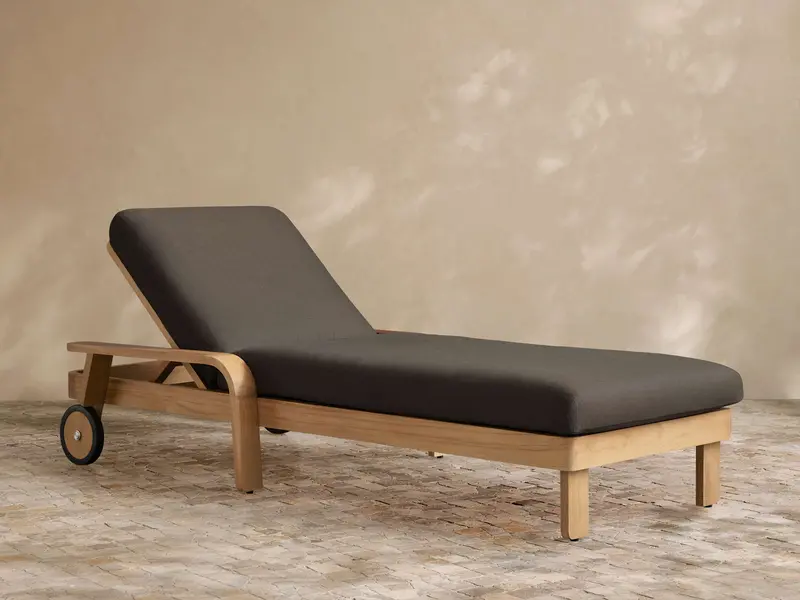 Zoe Adjustable Outdoor Chaise Lounge